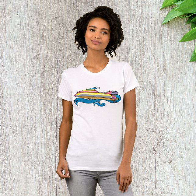 Camiseta Motonáutica Retro Brillante (Subido por el creador)