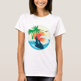 Camiseta Motonáutica y olas