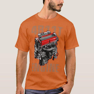 Camiseta Motor 4B11T Mitsubishi Lancer Evo X TShirt