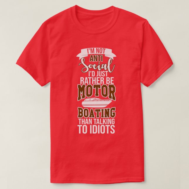 Camiseta Motor Boating Essential TShirt (Diseño del anverso)