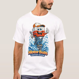 Camiseta Motor Bob’s "Another Season" Cartoon Tee