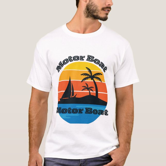 CAMISETA MOTOR BOTE (Anverso)