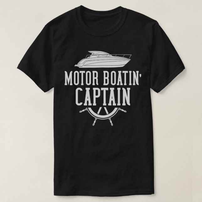Camiseta Motor Bote Regalo Motobarco (Diseño del anverso)