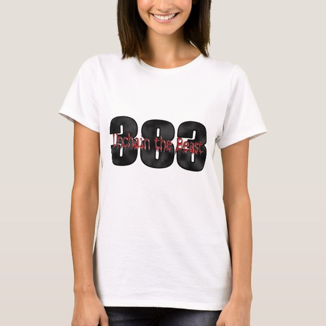 Camiseta motor brutalmente de 383 stroker (Anverso)