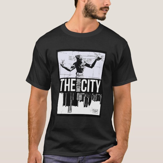 Camiseta Motor City Collection Detroit Motor City Mich (Anverso)