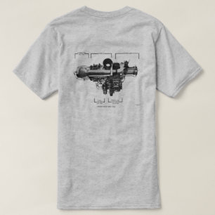 Camiseta Motor de Allison 250-C20B