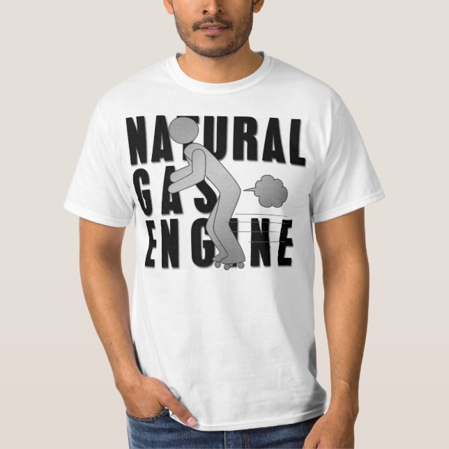 Camiseta Motor de gas natural 1 (Anverso)