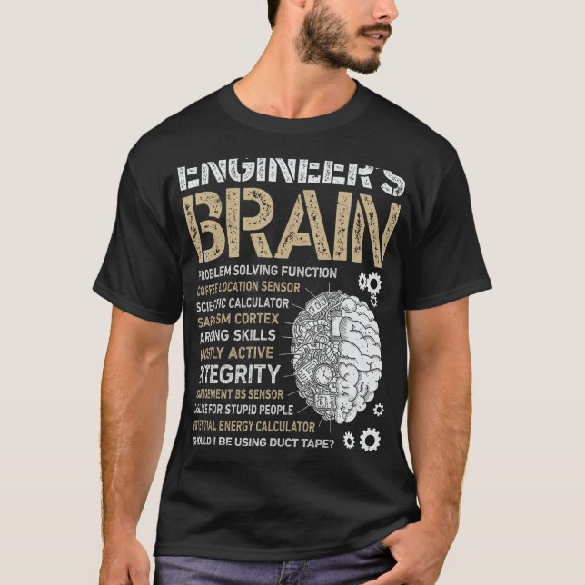Camiseta Motor de ingeniero de ingeniería de procesos diver (Anverso)