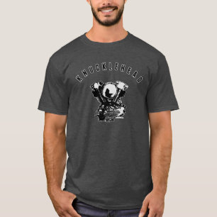 Camiseta Motor de la motocicleta del Knucklehead del