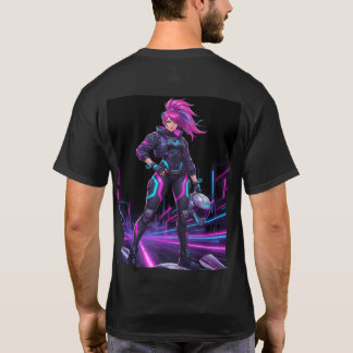 Camiseta Motor de Mito Urbano – Leyenda de Máquina Ciberpun
