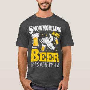 Camiseta Motor de moto de nieve Sled Winter Sport