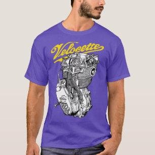 Camiseta Motor de motocicleta británico Velocette KTT350 Gi