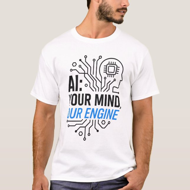 Camiseta Motor De Sinergia Cognitiva: Resumen De La Fusión  (Anverso)