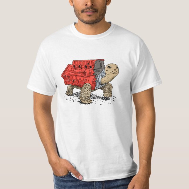 Camiseta Motor de tortuga (Anverso)