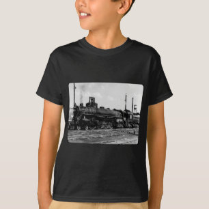 Camiseta Motor de vapor occidental del tronco magnífico