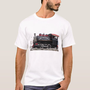 Camiseta Motor de vapor viejo del ferrocarril de Alaska,