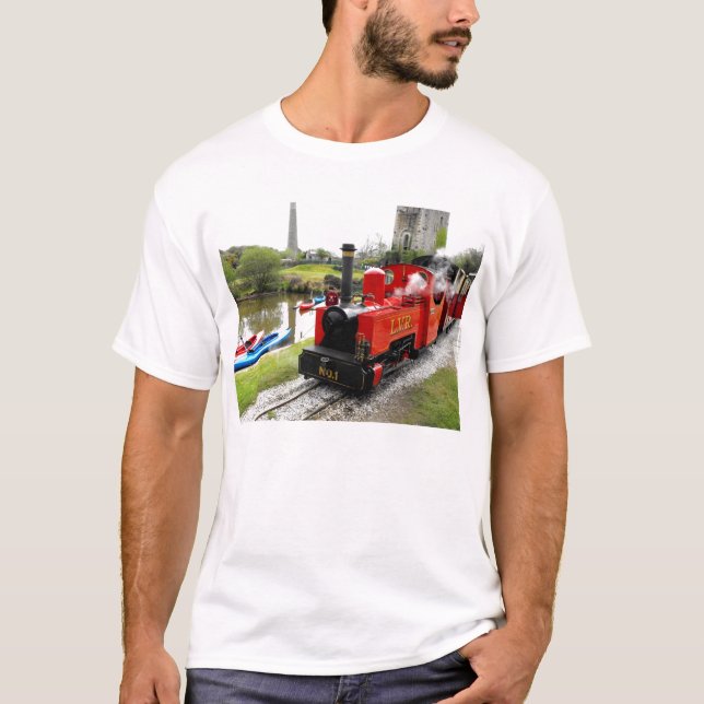 Camiseta Motor de vapor Zebedee en el valle de Lappa (Anverso)
