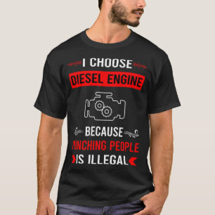 Camiseta Motor diesel de puñetazos