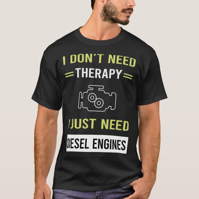 Camiseta Motor Diesel Terapia (Anverso)