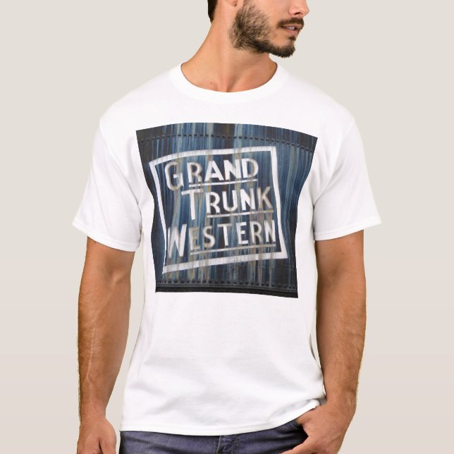 Camiseta Motor locomotor del ferrocarril occidental (Anverso)