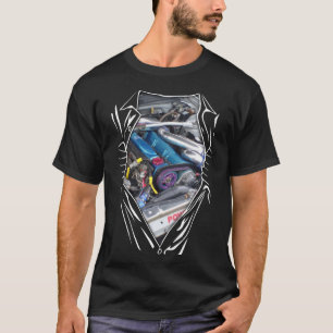 Camiseta Motor original RB26 Nissan GT-R R34 V-Especificaci
