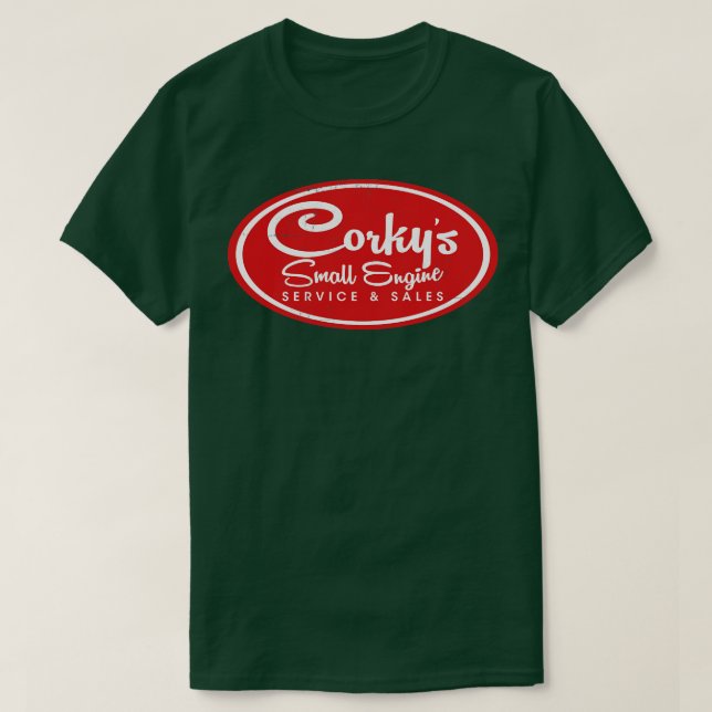 Camiseta Motor pequeño Corkys (Diseño del anverso)