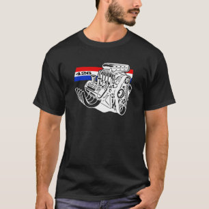 Camiseta Motor soplado 426 HEMI de V8