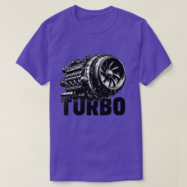 Camiseta Motor Turbo 13 (Diseño del anverso)