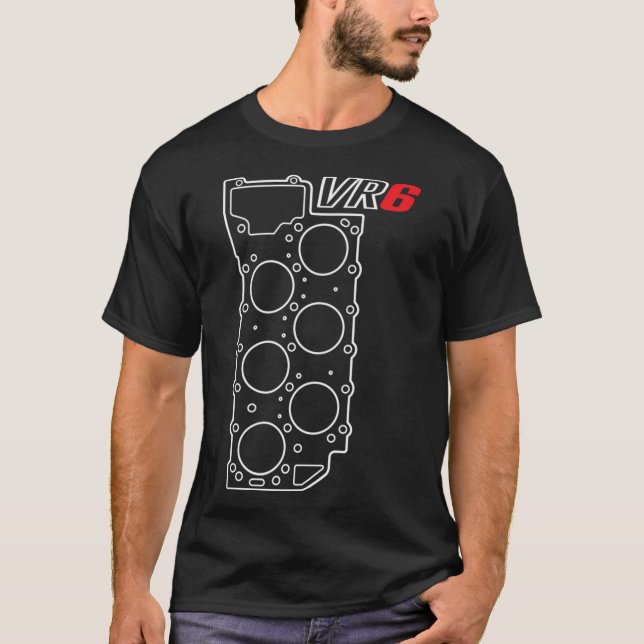 Camiseta Motor Vr6 (Anverso)