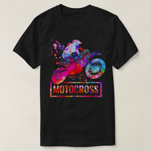 Camiseta Motorcycle and Motocross  (Diseño del anverso)