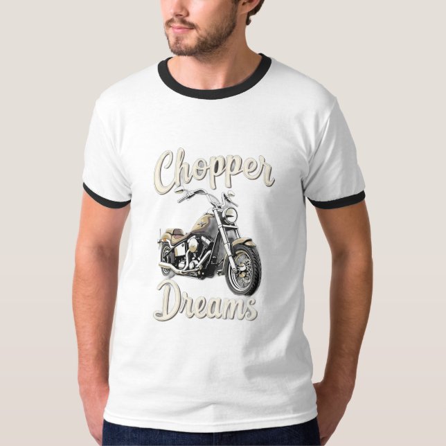Camiseta motorcycle design (Anverso)
