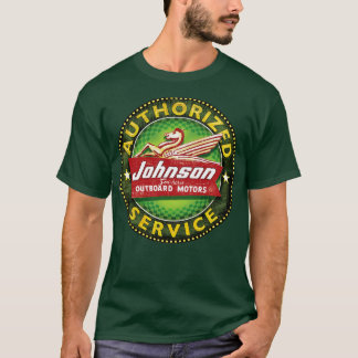 Camiseta Motores al aire libre Johnson Seahorse Vintage