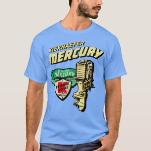 Camiseta Motores de fuera de la lona de mercurio