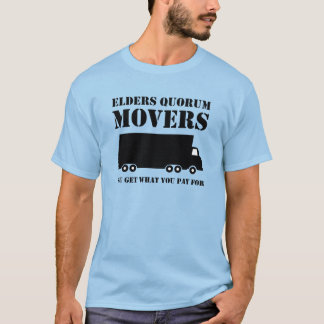 Camiseta Motores del quórum de las ancianos: Usted consigue