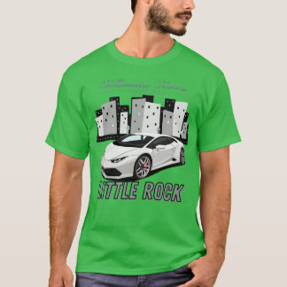 CAMISETA MOTORES MILLONARIOS PEQUEÑO LAMBO GRIS ROCK