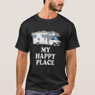 Camiseta Motorhome MY HAPPY PLACE Clase C