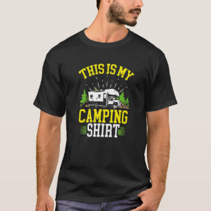 Camiseta Motorhome Rv Camper Este Es Mi Camping 1