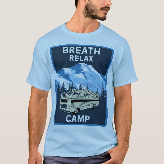 Camiseta Motorhome RV | Camper | Van Viajes | Retro Mug (Anverso)