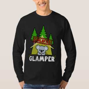 Camiseta Motorhome Rv Camping Camper Koalafied Glamper Tien