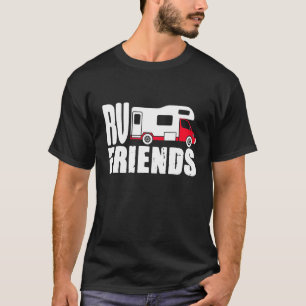 Camiseta Motorhome Rv Camping Camper Rv Amigos
