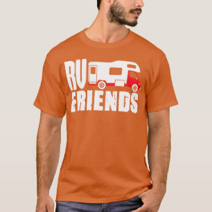 Camiseta Motorhome Rv Camping Camper Rv Amigos graciosos
