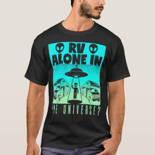 Camiseta Motorhome Rv Camping Camper Rv Solo En El Univer