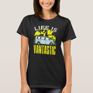 Camiseta Motorhome Rv Camping Life Es Vantescamente Camper
