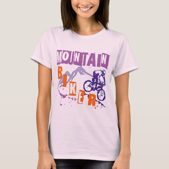 Camiseta Motorista de la montaña (Anverso)