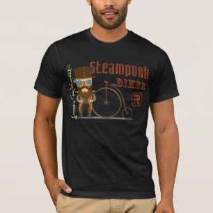 Camiseta Motorista de Steampunk
