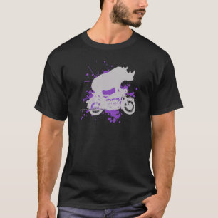 Camiseta Motorista del rinoceronte