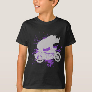 Camiseta Motorista del rinoceronte
