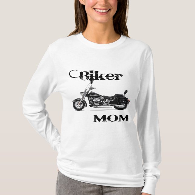 Camiseta Motorista-Mamá (Anverso)