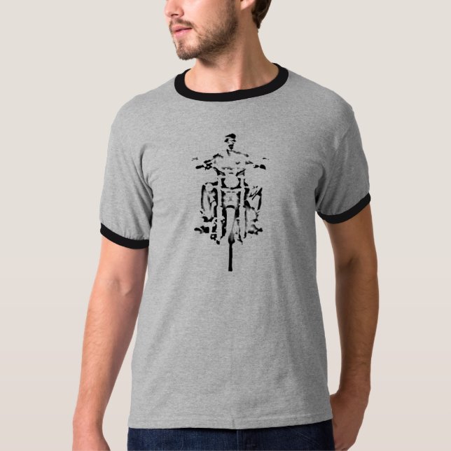 Camiseta Motorista proscrito (Anverso)