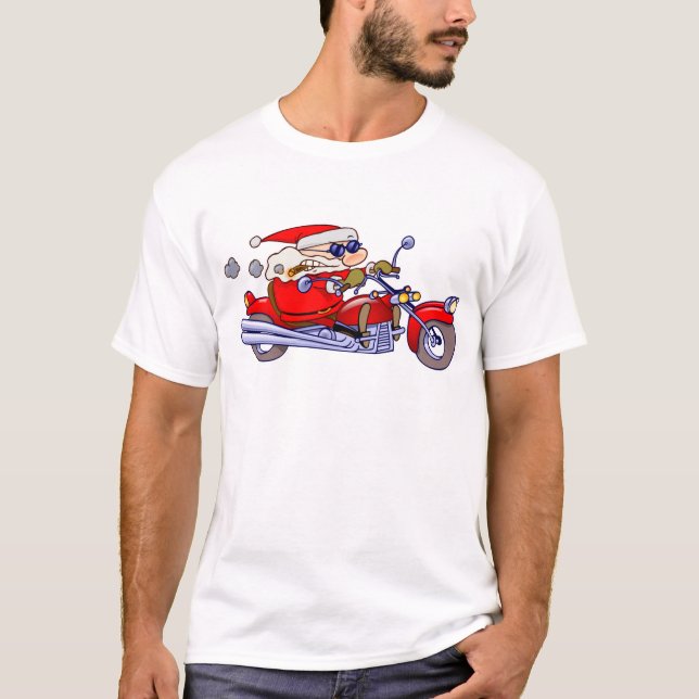 Camiseta Motorista Santa (Anverso)